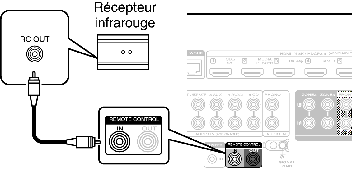 Conne REMOTE IN C40